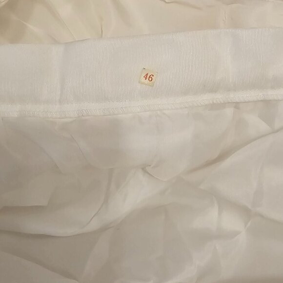 2pc Floral Wedding Dress Size 10 - Picture 6 of 9